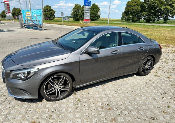 Mercedes-Benz CLA cena 92500 przebieg: 128000, rok produkcji 2017 z Pyskowice małe 92